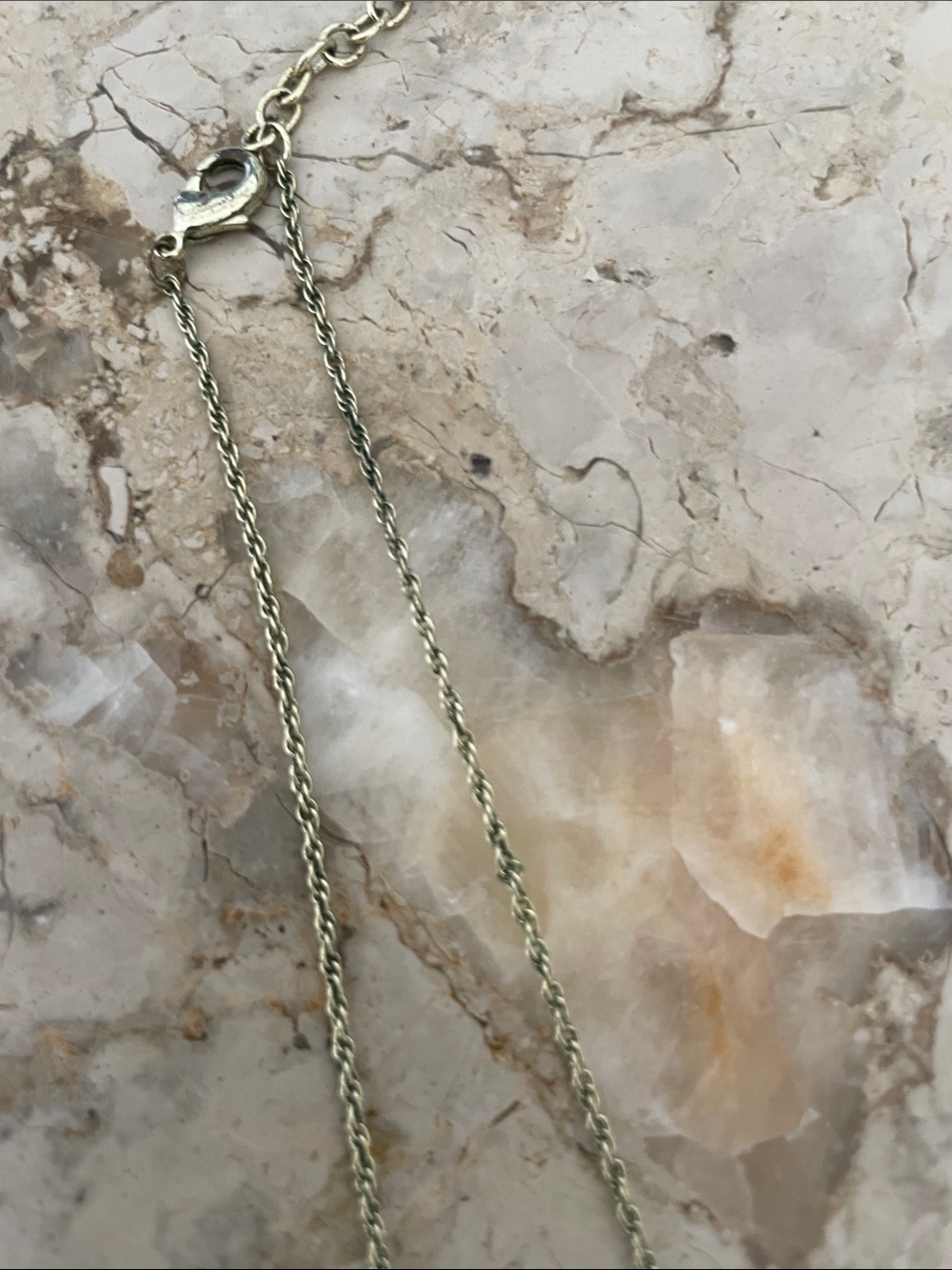 Kendra Scott Gold Necklace with Green Abalone Oval Pendant - Women Jewelry - Picture 3 of 4